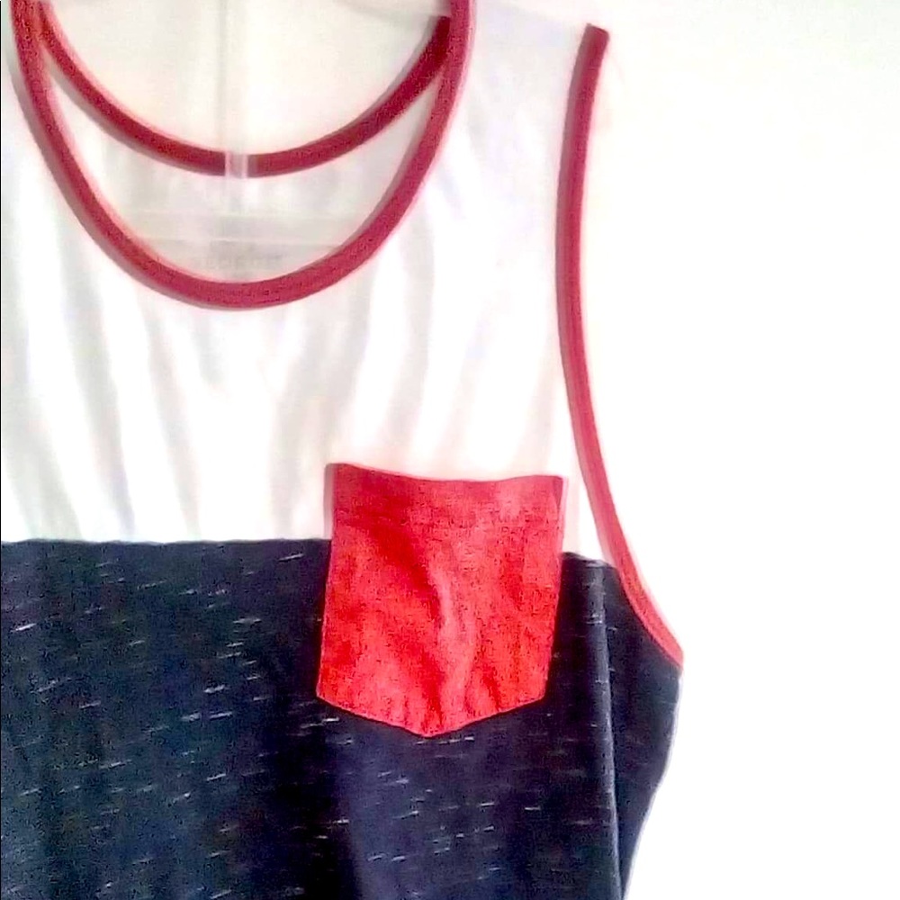 Red White & Blue Tank Top